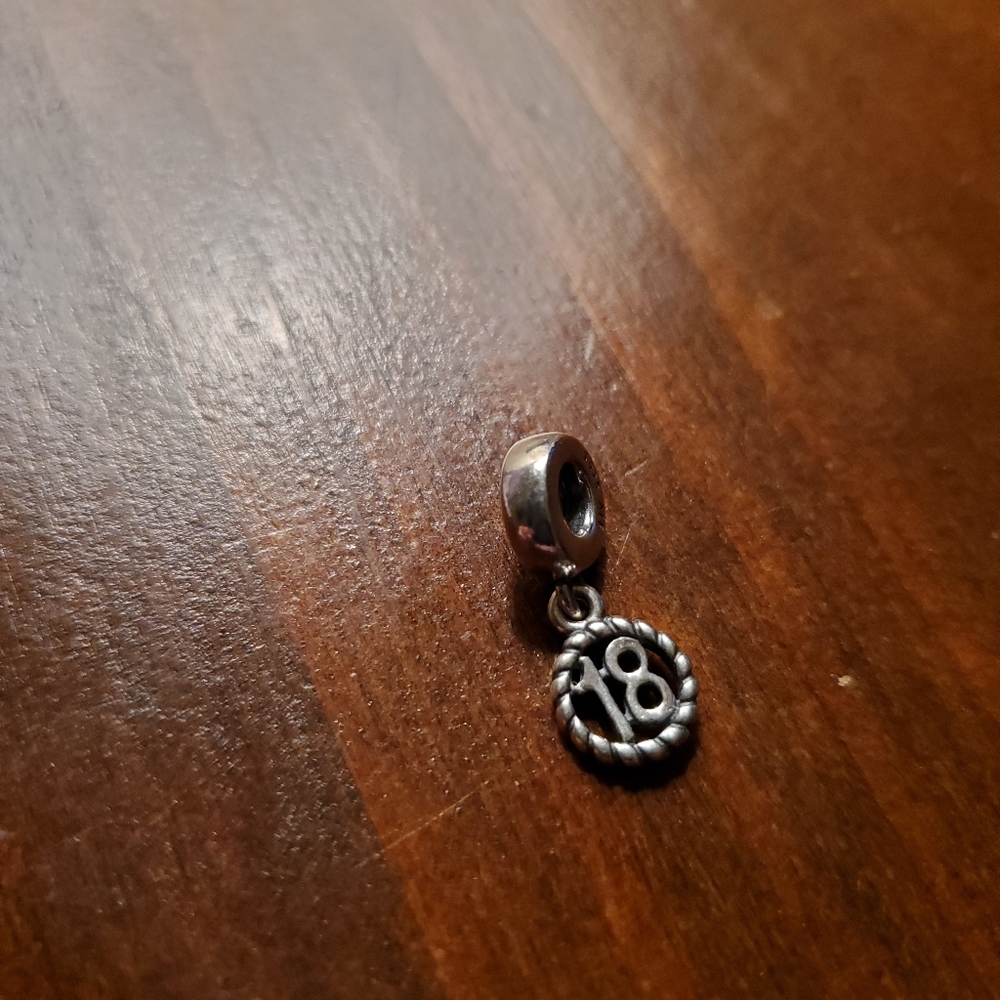 Pandora 18 dangle charm